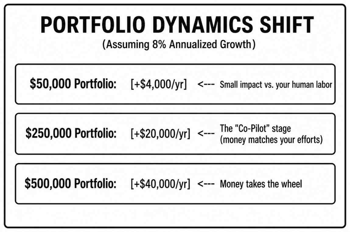 Portfolio Dynamics Shift Diagram
